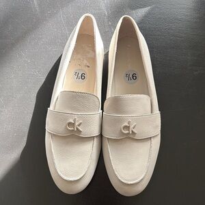 Calvin Klein Women's Beige Loafers